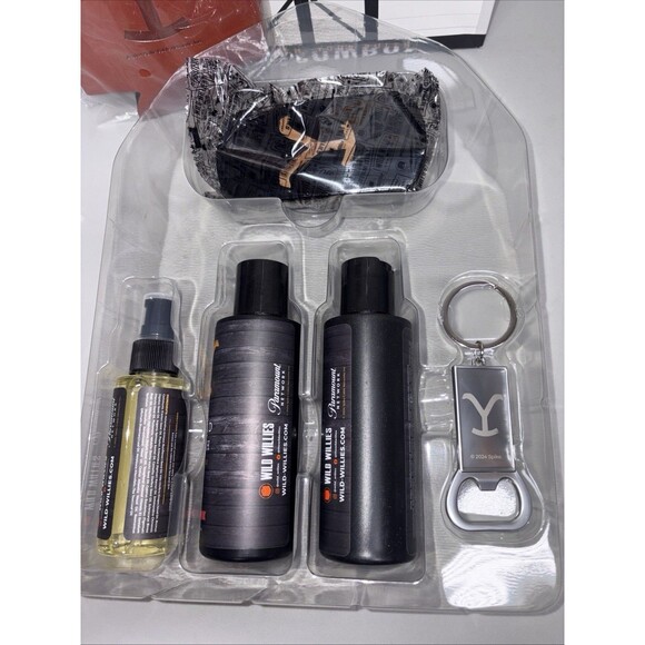 Wild Willies Yellowstone Collection "The Cowboy" Premium Beard Gift Set New - Picture 4 of 5